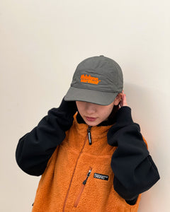 【THISISNEVERTHAT】OL-LOGO PADDED CAP - CHARCOAL