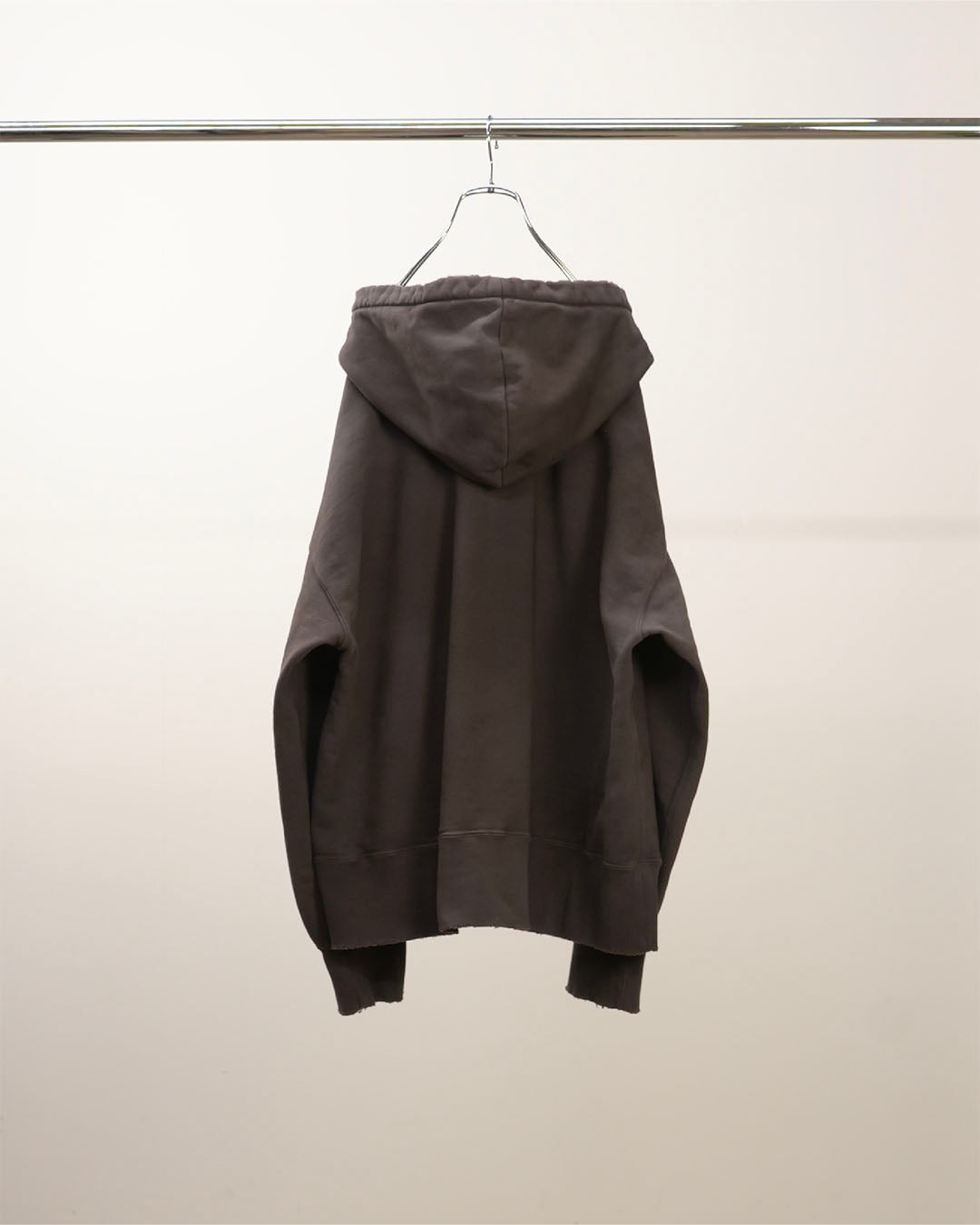 ANCELLM】HALF ZIP HOODIE - BLACK