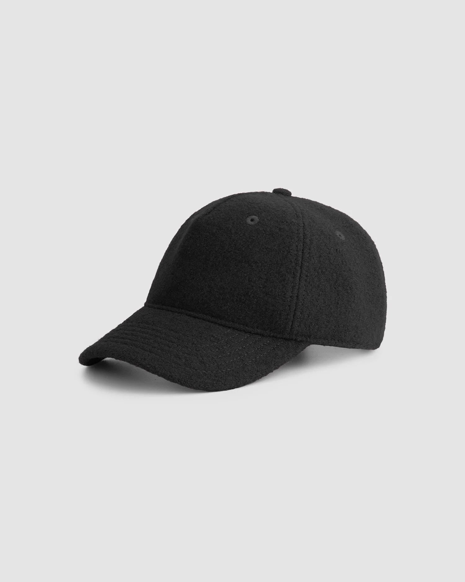 【ARTE ANTWERP】BOILED WOOL CAP - BLACK