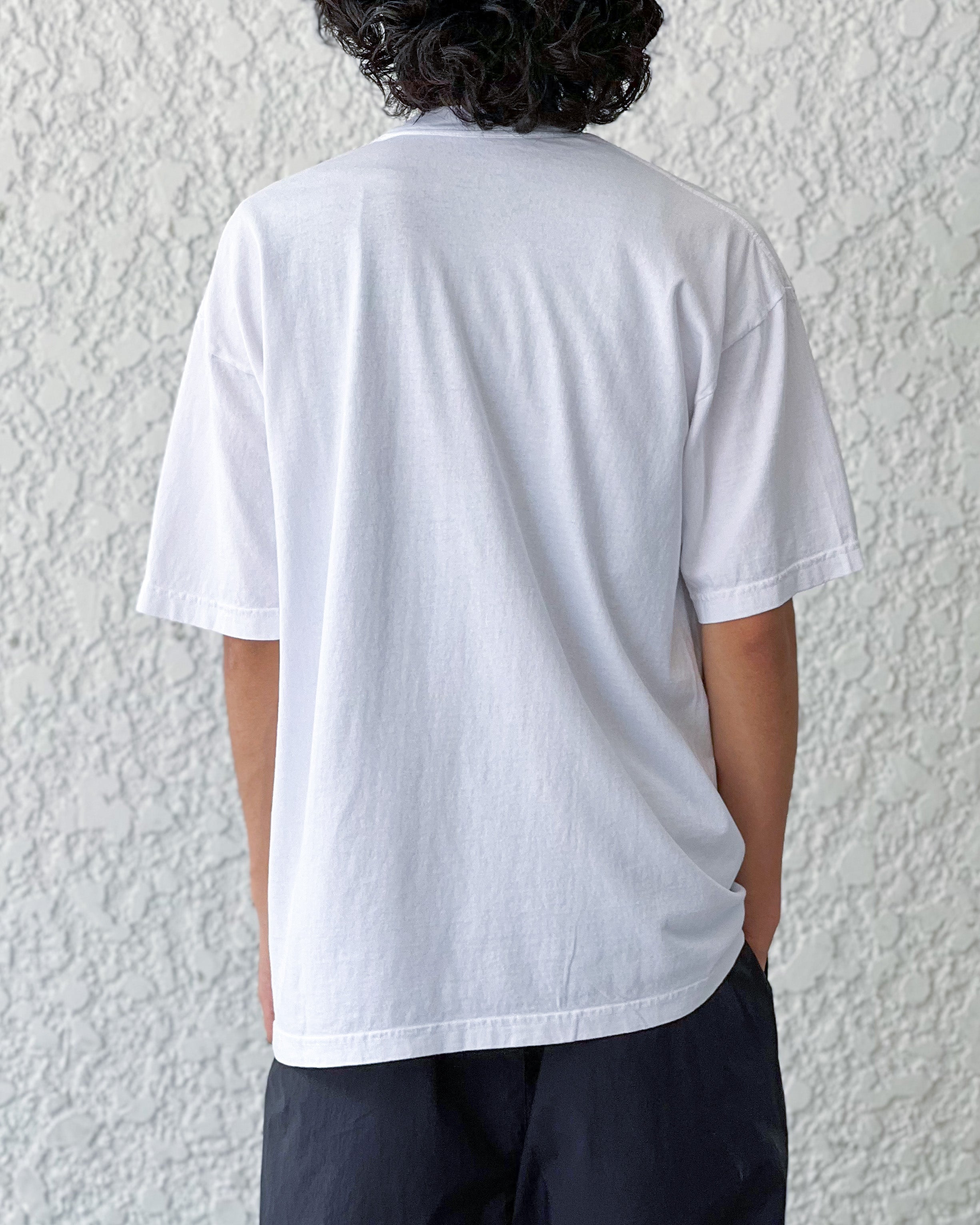 【LQQK STUDIO】DOM COREY SHORTSLEEVE TEE - WHITE