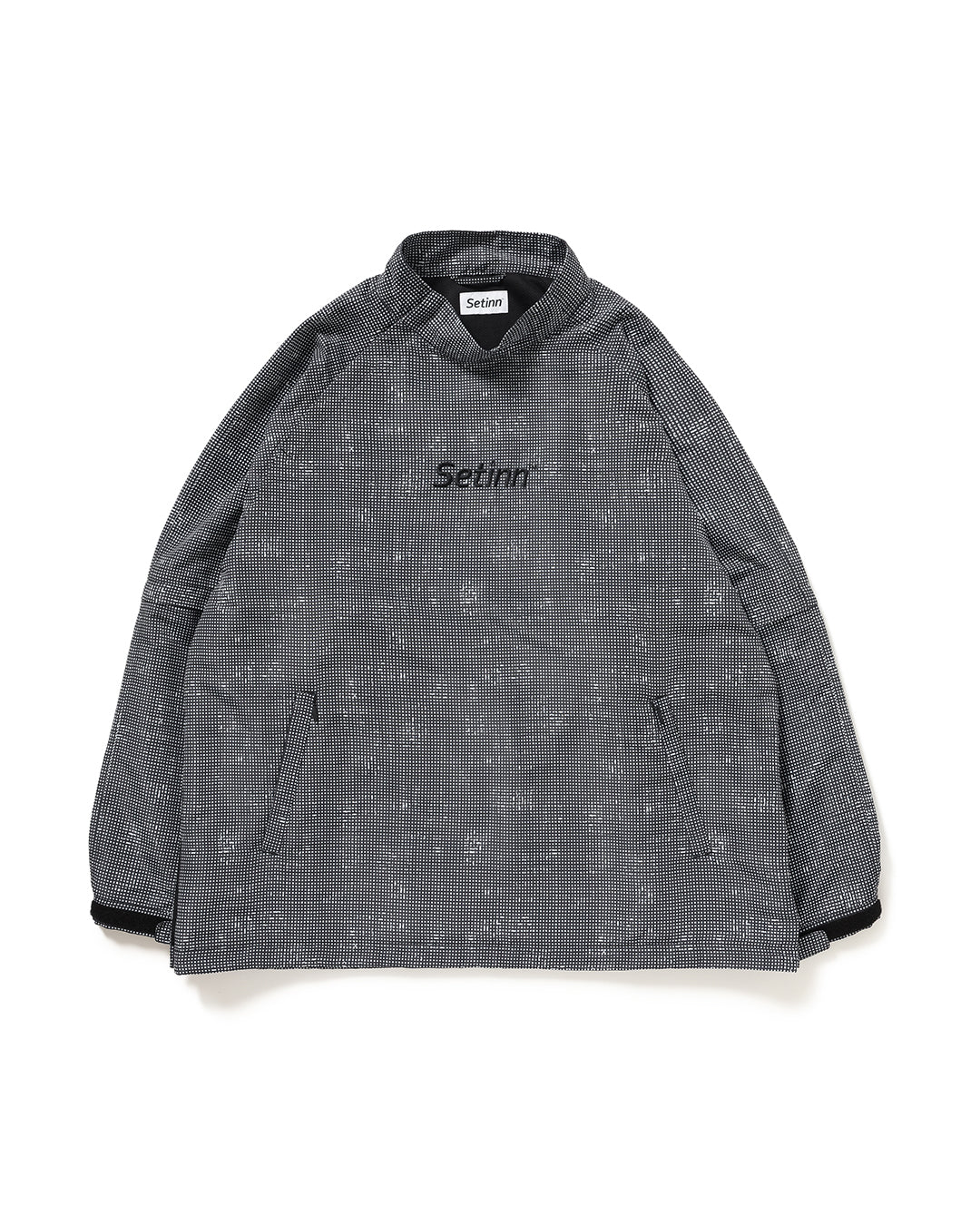 【SETINN】TRAINING 2WAY JACKET - GRAY GINGHAM