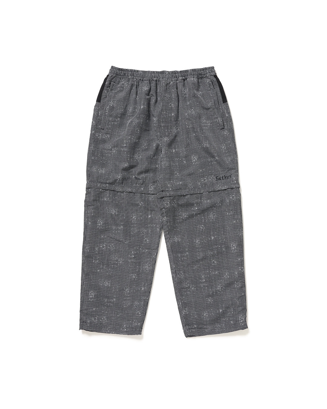 【SETINN】TRAINING 2WAY PANTS - GRAY GINGHAM