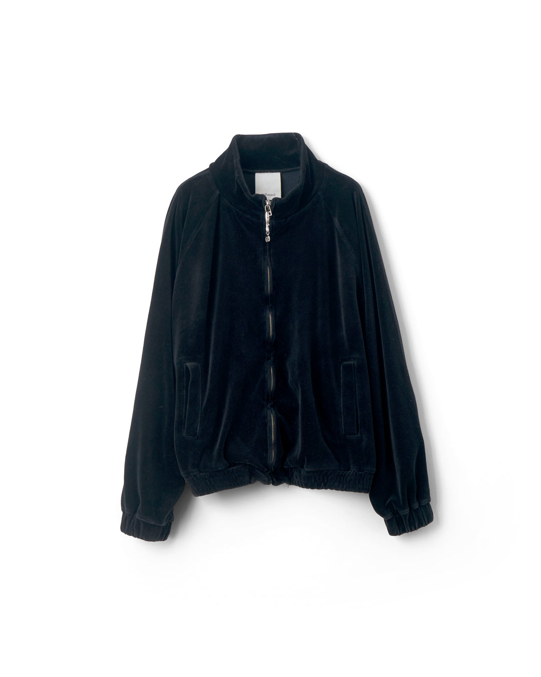 【REFOMED】10WASH VELOUR JACKET - BLACK