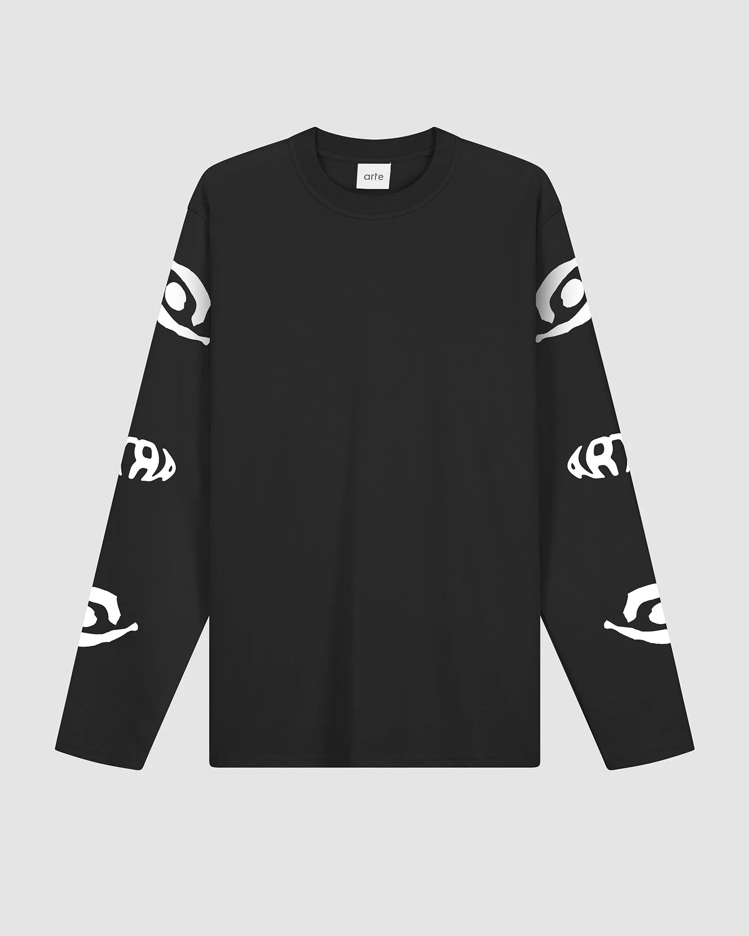 【ARTE ANTWERP】EYE SLEEVE LONGSLEEVE - BLACK