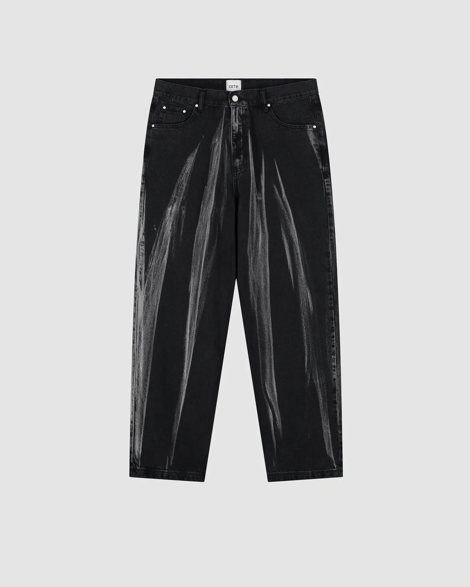 【ARTE ANTWERP】WASHED JEANS PANTS - BLACK