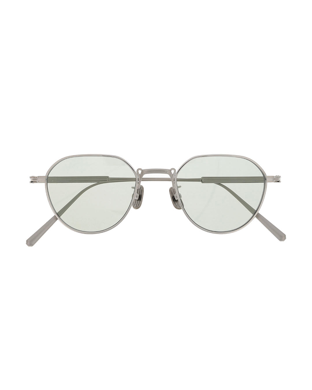 【LUNETTA BADA】71/01 - 1040(SILVER/LIGHT GREEN)