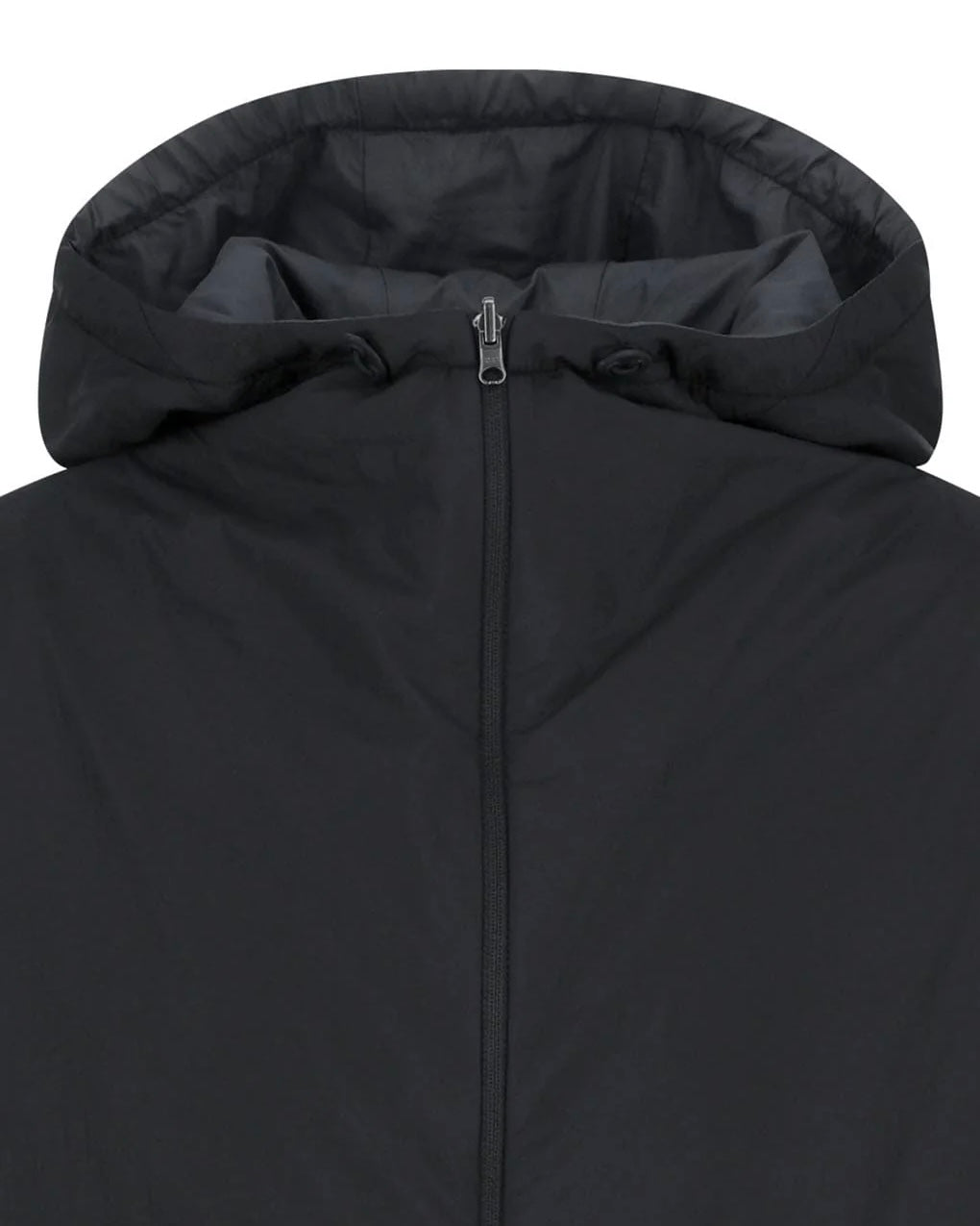 AMOMENTO ブラック ジャンパー AMOMENTO】NYLON REVERSIBLE HOOD JUMPER - BLACK