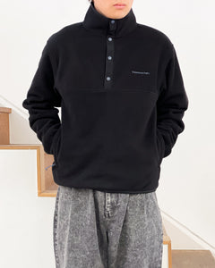 【THISISNEVERTHAT】FLEECE PULLOVER - BLACK