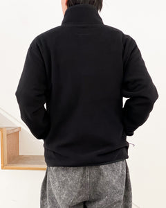 【THISISNEVERTHAT】FLEECE PULLOVER - BLACK