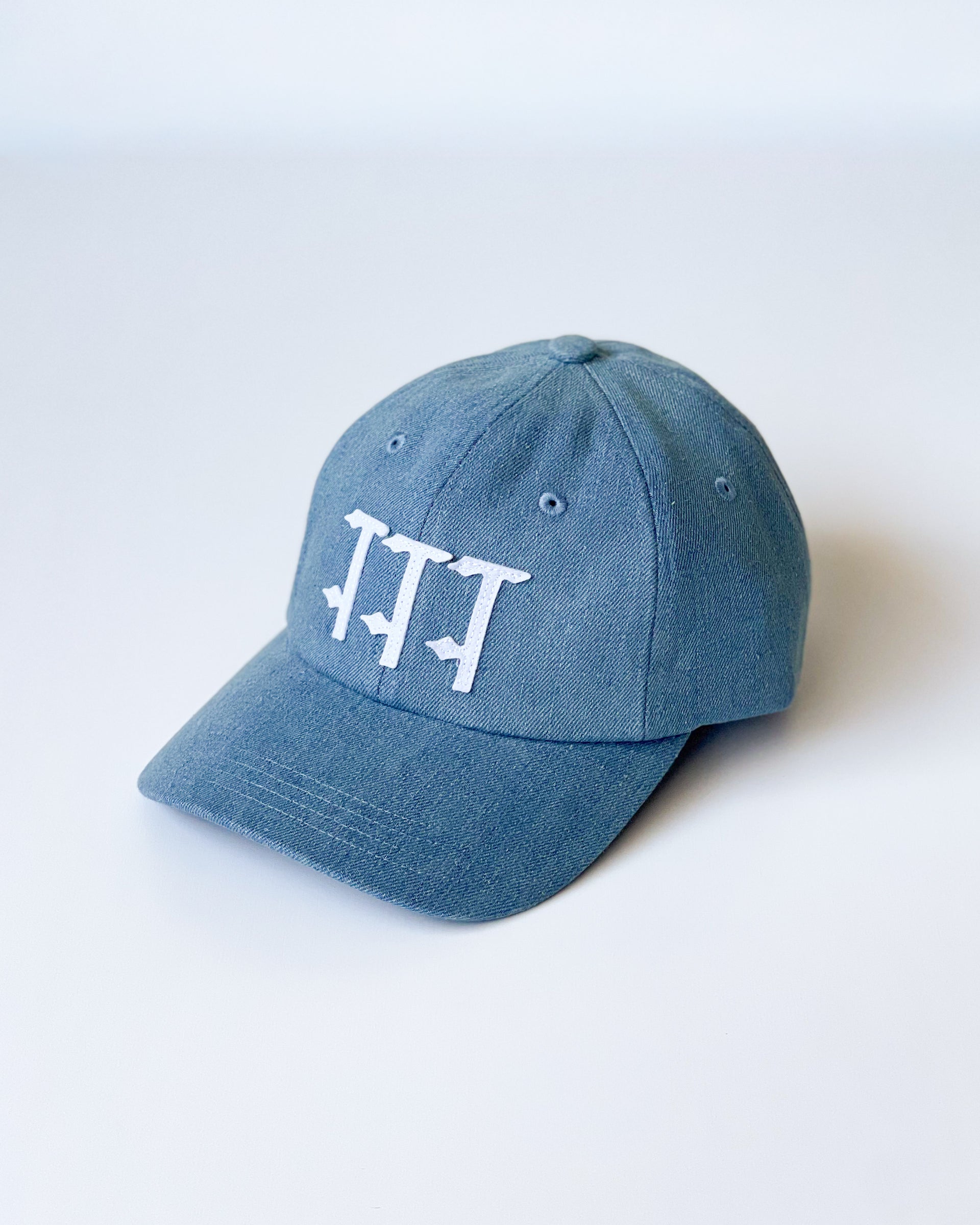 【THE TRILOGY TAPES】TTT STONEWASH DENIM 6-PANEL - STONEWASH