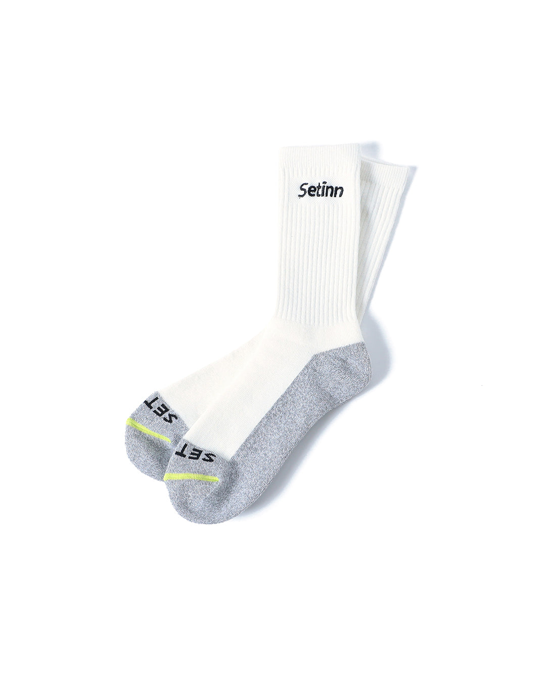 【SETINN】GAME SOCKS 2P - WHITE