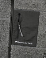 画像をギャラリービューアに読み込む, 【THISISNEVERTHAT】SP SHARPA FLEECE JACKET - CHARCOAL
