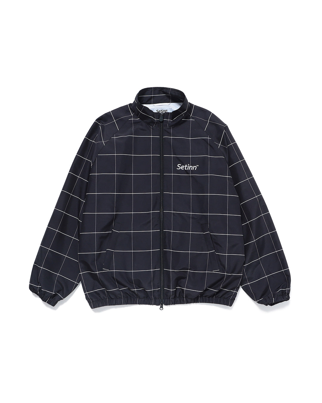 [SETINN] GAME JACKET - BLACK