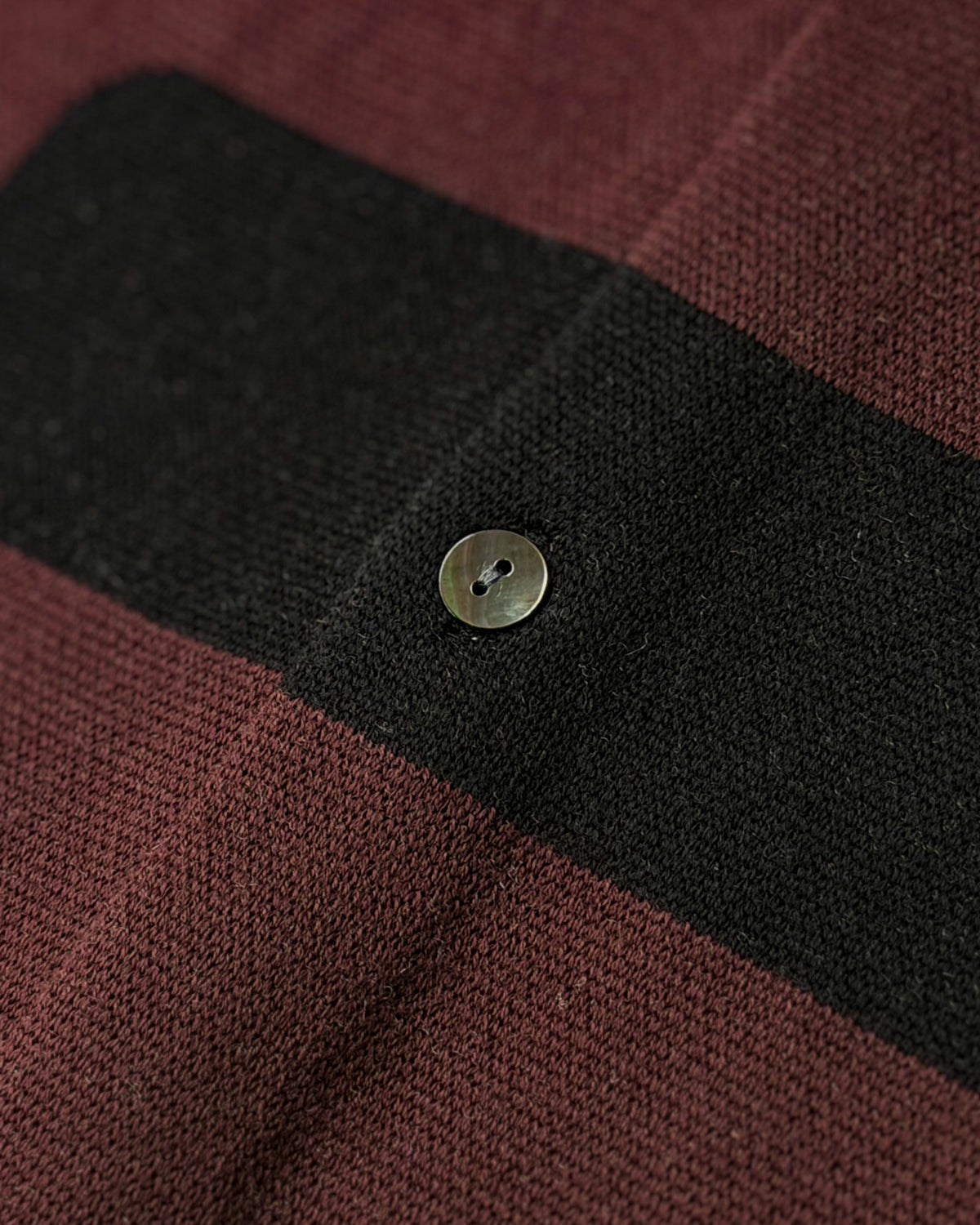 【LAMROF】POSTWAR MODERNISM CARDIGAN - BLACK BROWN