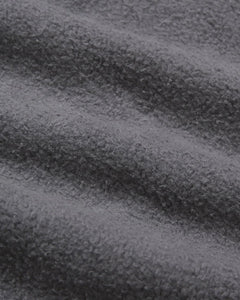【THISISNEVERTHAT】HALF ZIP POLO SWEATSHIRT - DARK GREY