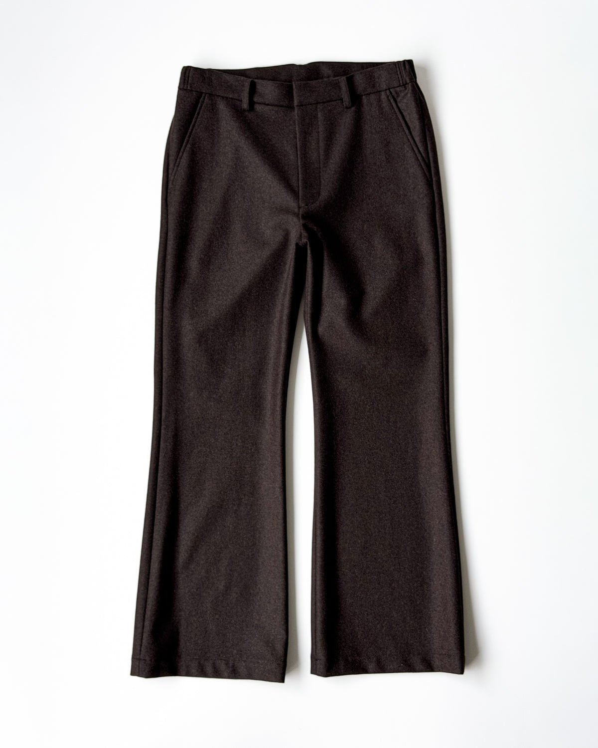 【LAMROF】PILGRIMAGE FLARE SLACKS - BROWN