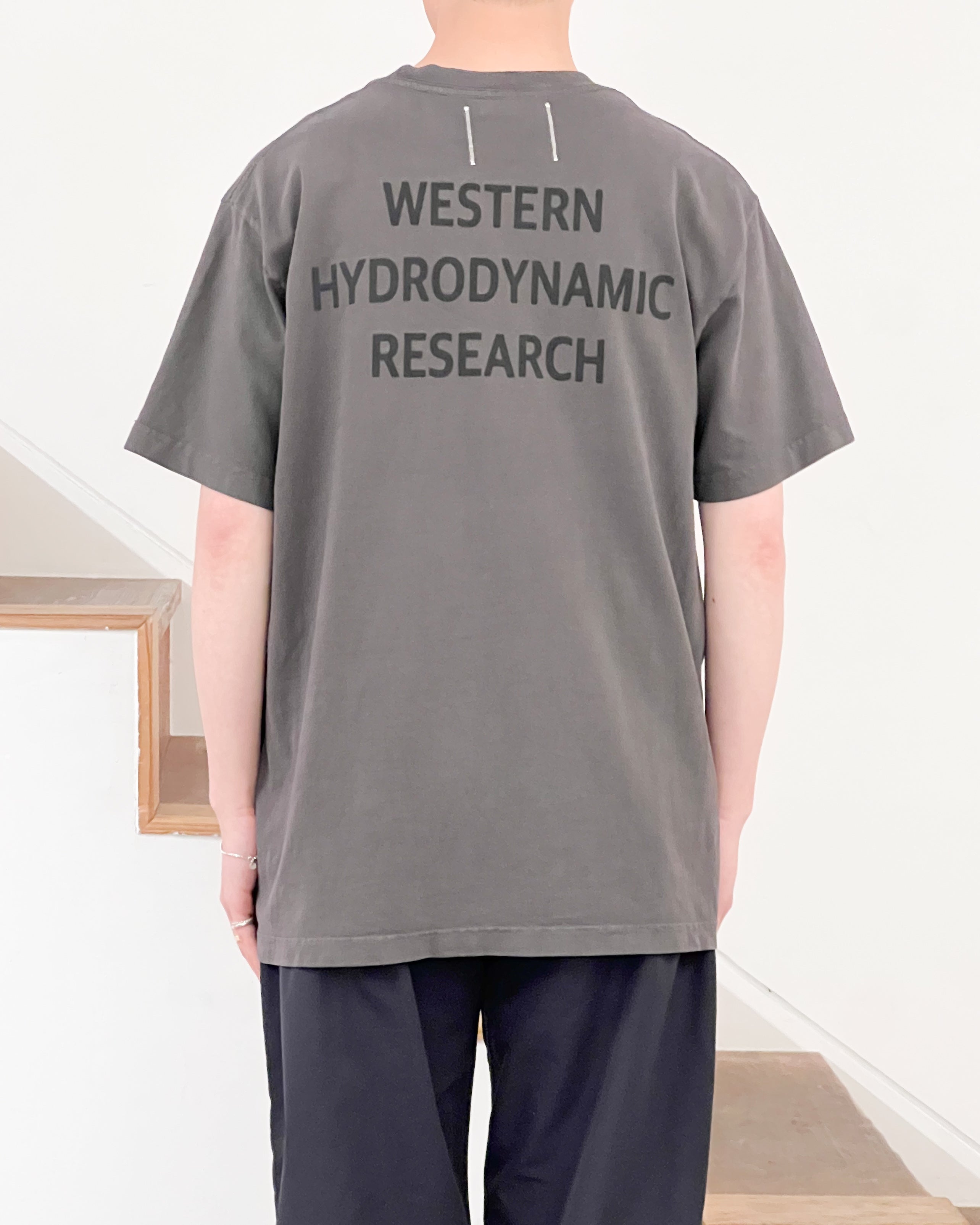 【WESTERN HYDRODYNAMIC RESEARCH】WORKER S/S TEE - BLACK