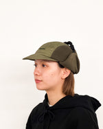 画像をギャラリービューアに読み込む, 【THISISNEVERTHAT】EARFLAP DUCKBILL CAP - OLIVE
