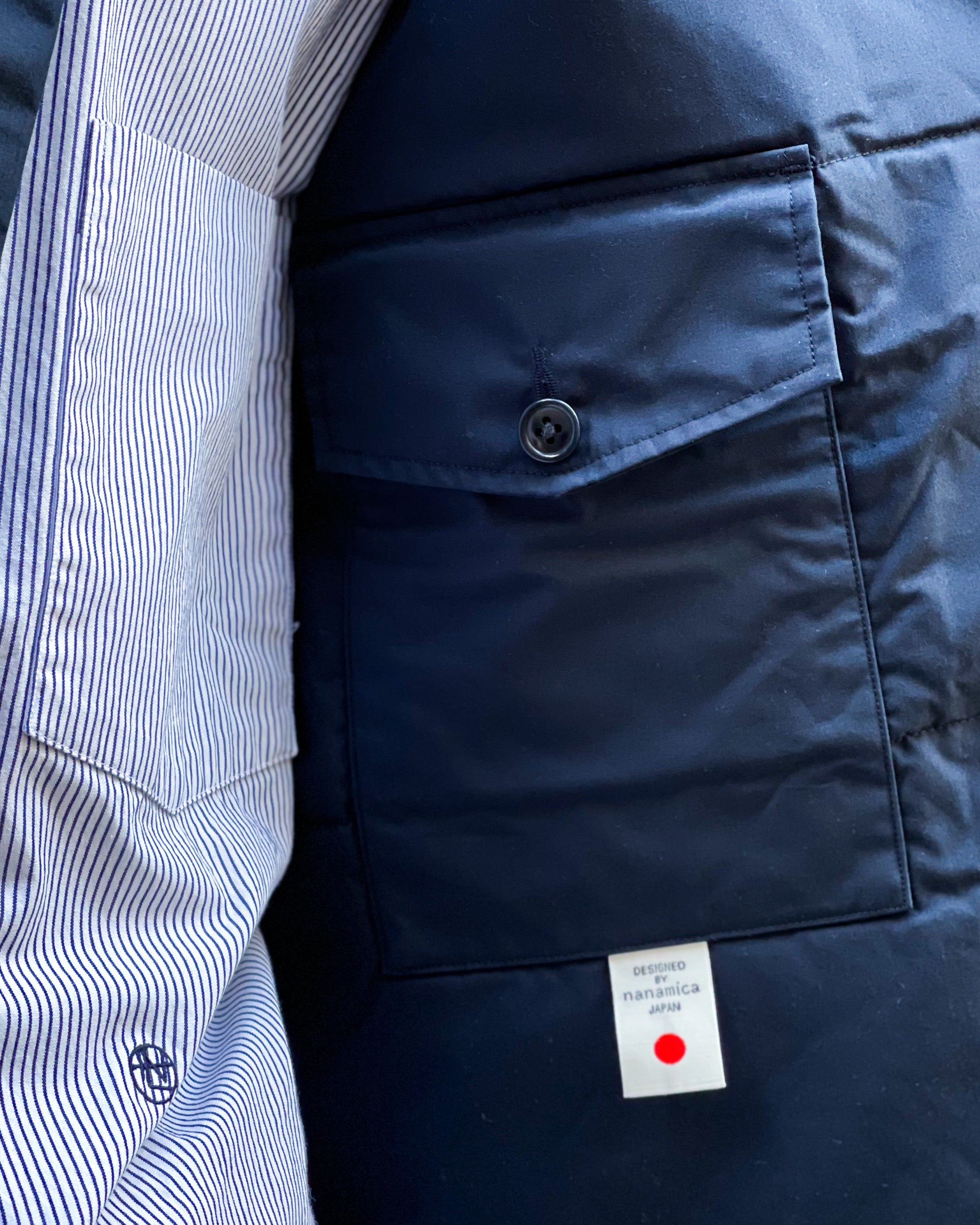 【NANAMICA】INSULATION VEST - NAVY