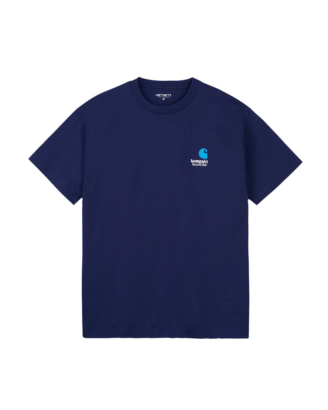 [CARHARTT WIP × KOMPAKT RECORD BAR] S/S KOMPAKT T-SHIRT - AIR FORCE BLUE