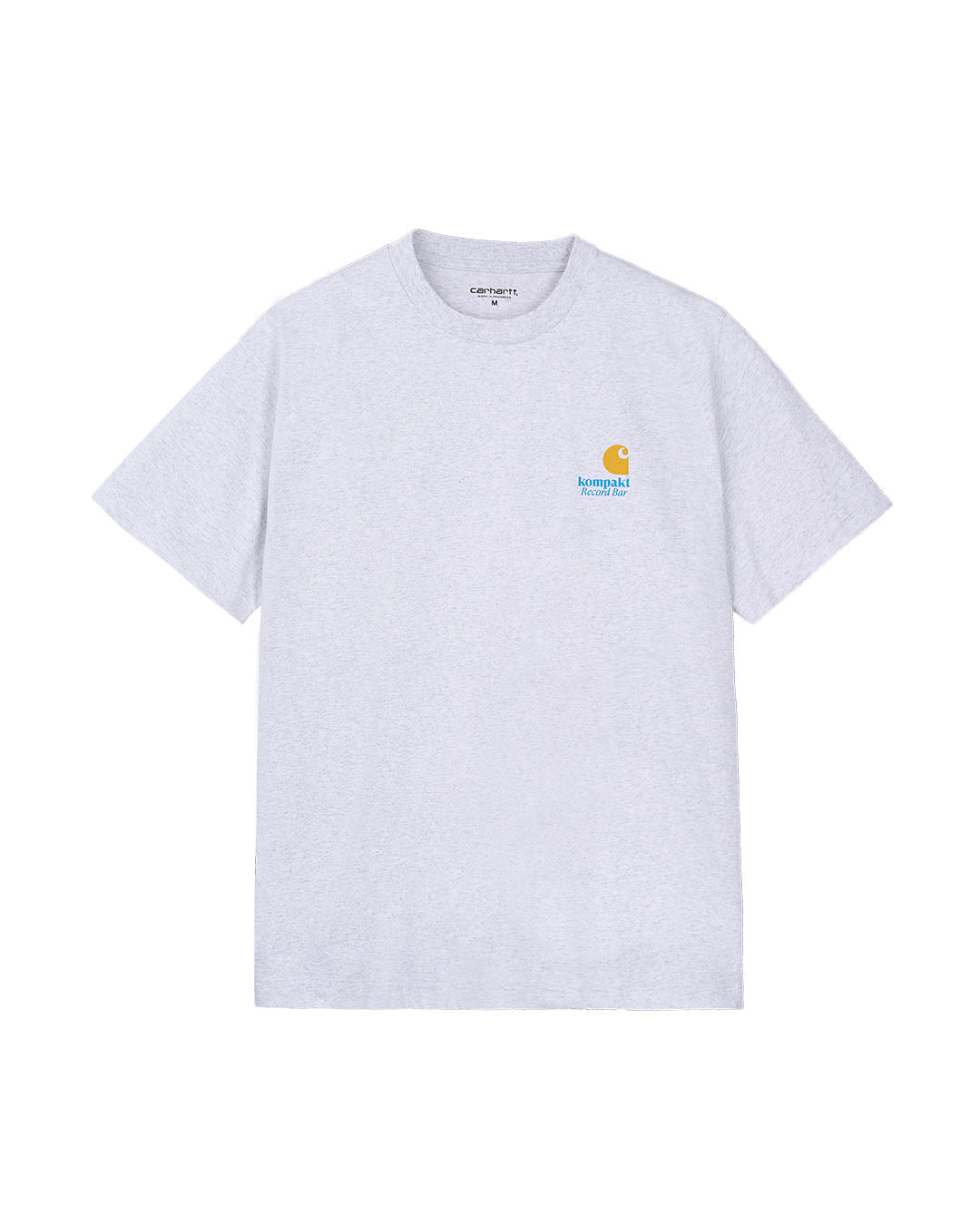 [CARHARTT WIP × KOMPAKT RECORD BAR] S/S KOMPAKT T-SHIRT - ASH HEATHER