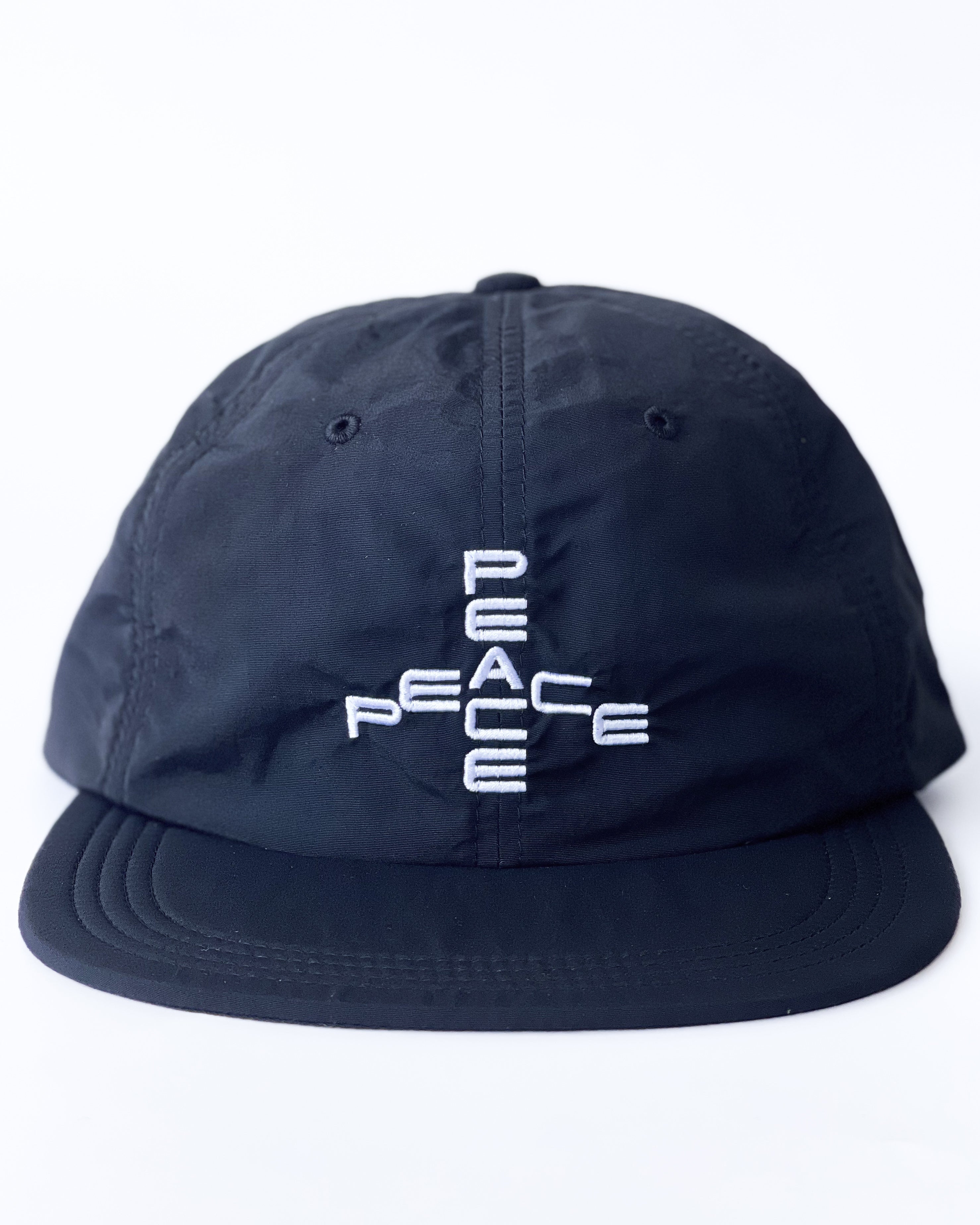 GARBAGE SOFT BRIM 6 PANEL CAP (PEACE)