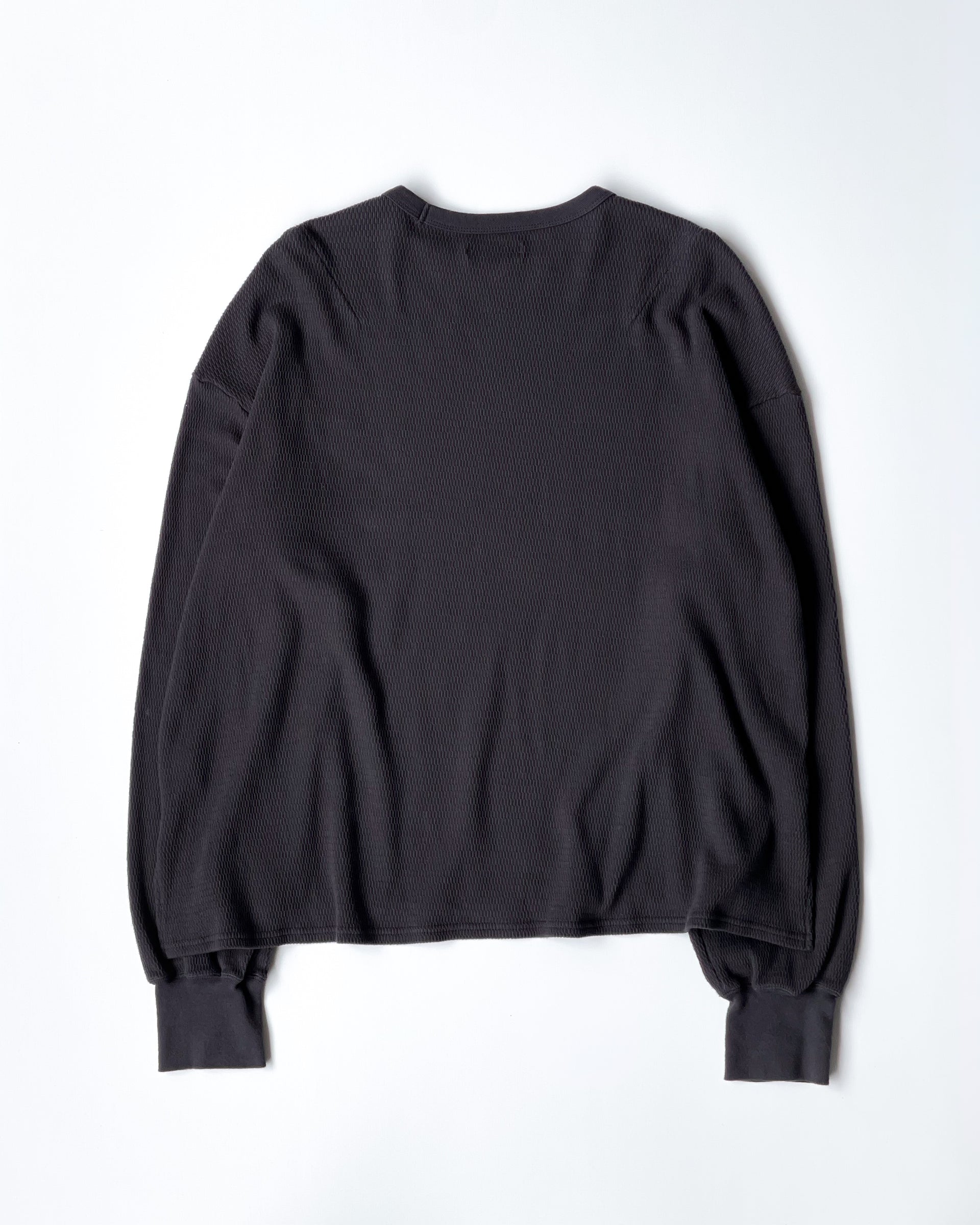 【Présente】AIRY THERMAL L/S TEE - CHARCOAL