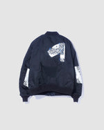 Load image into Gallery viewer, [NOMA TD] THE SIGNAL FLIGHT JACKET - BLACK
