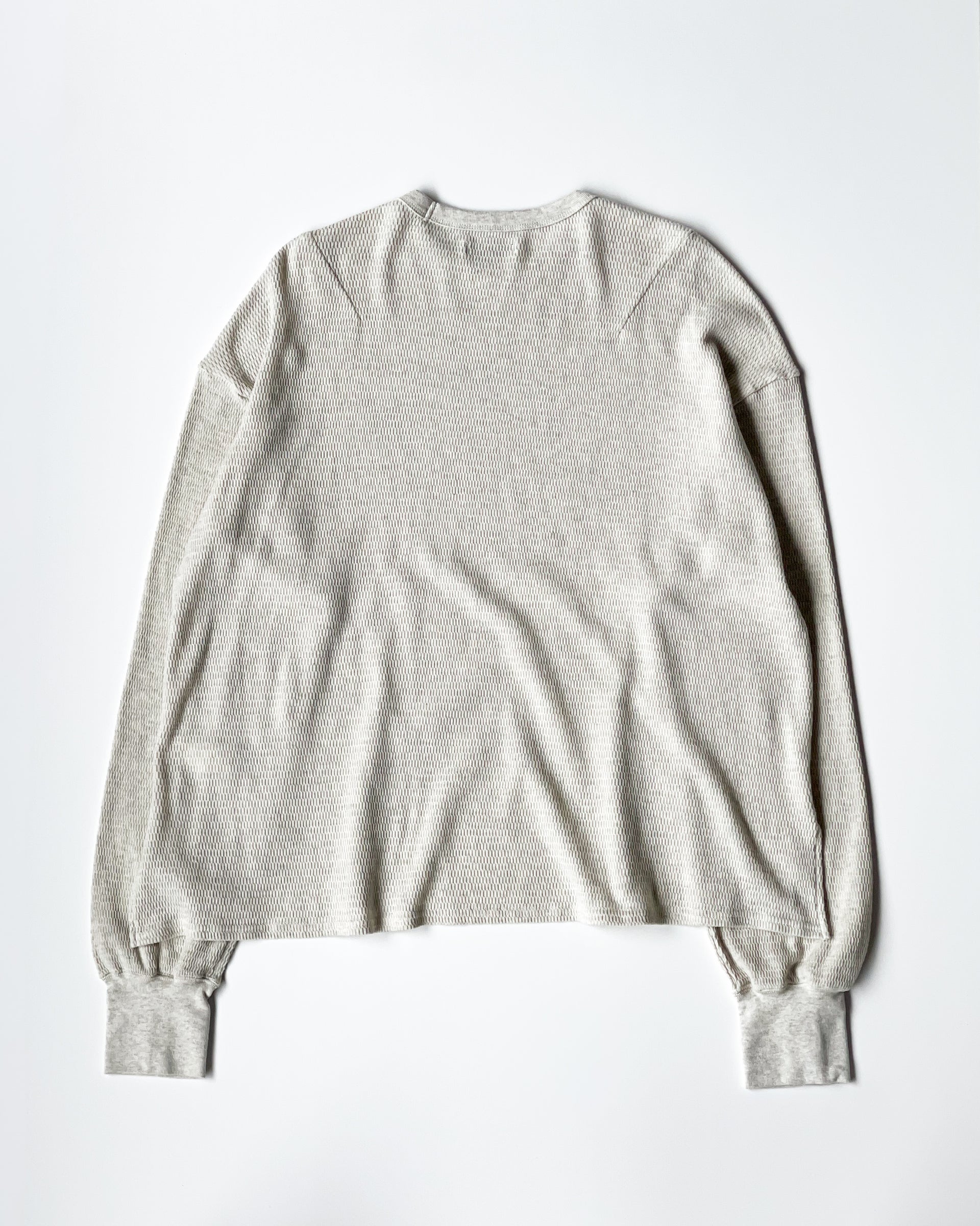 【Présente】AIRY THERMAL L/S TEE - OATMEAL