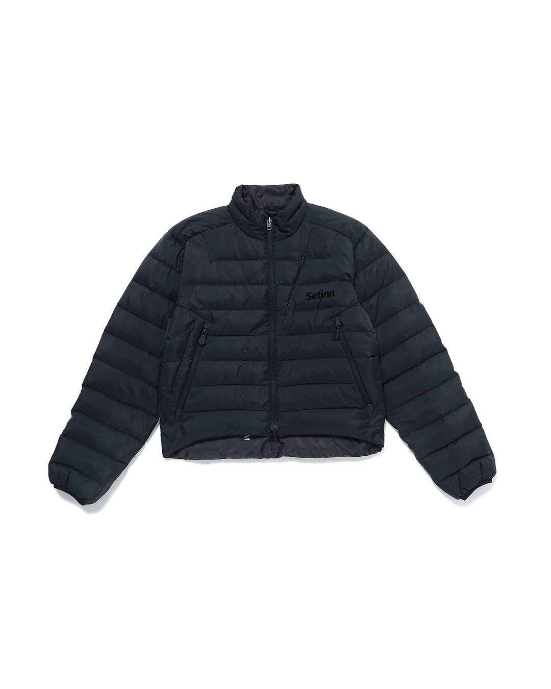 【SETINN】REVERSIBLE WARM JACKET - BLACK（WOMENS）