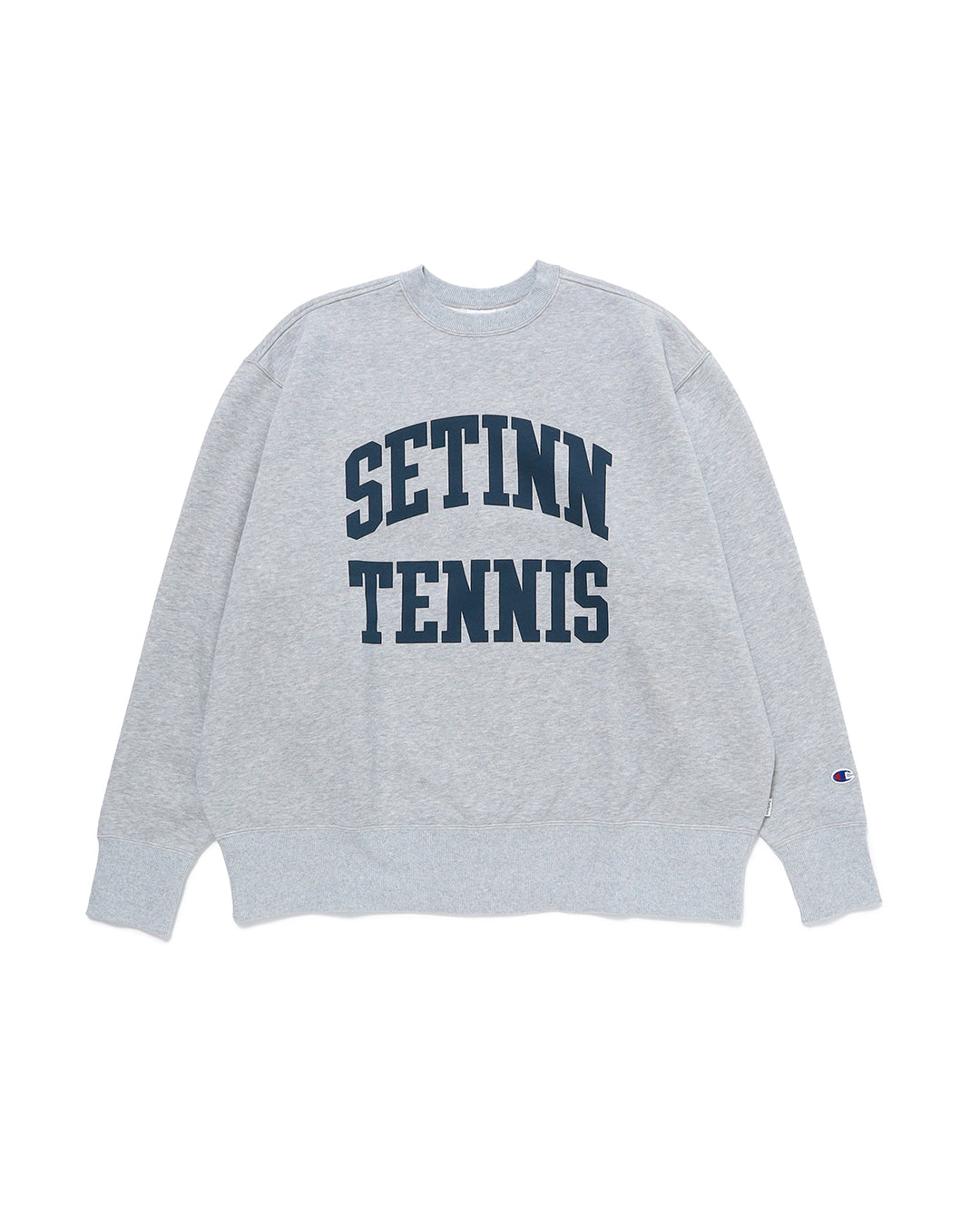 【SETINN】Champion STN TENNIS CREW SWEAT - ASH