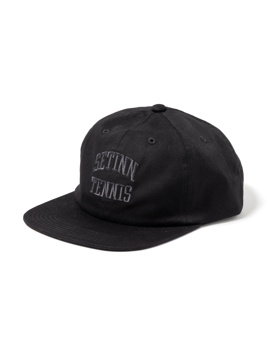 【SETINN】STN TENNIS CAP - BLACK