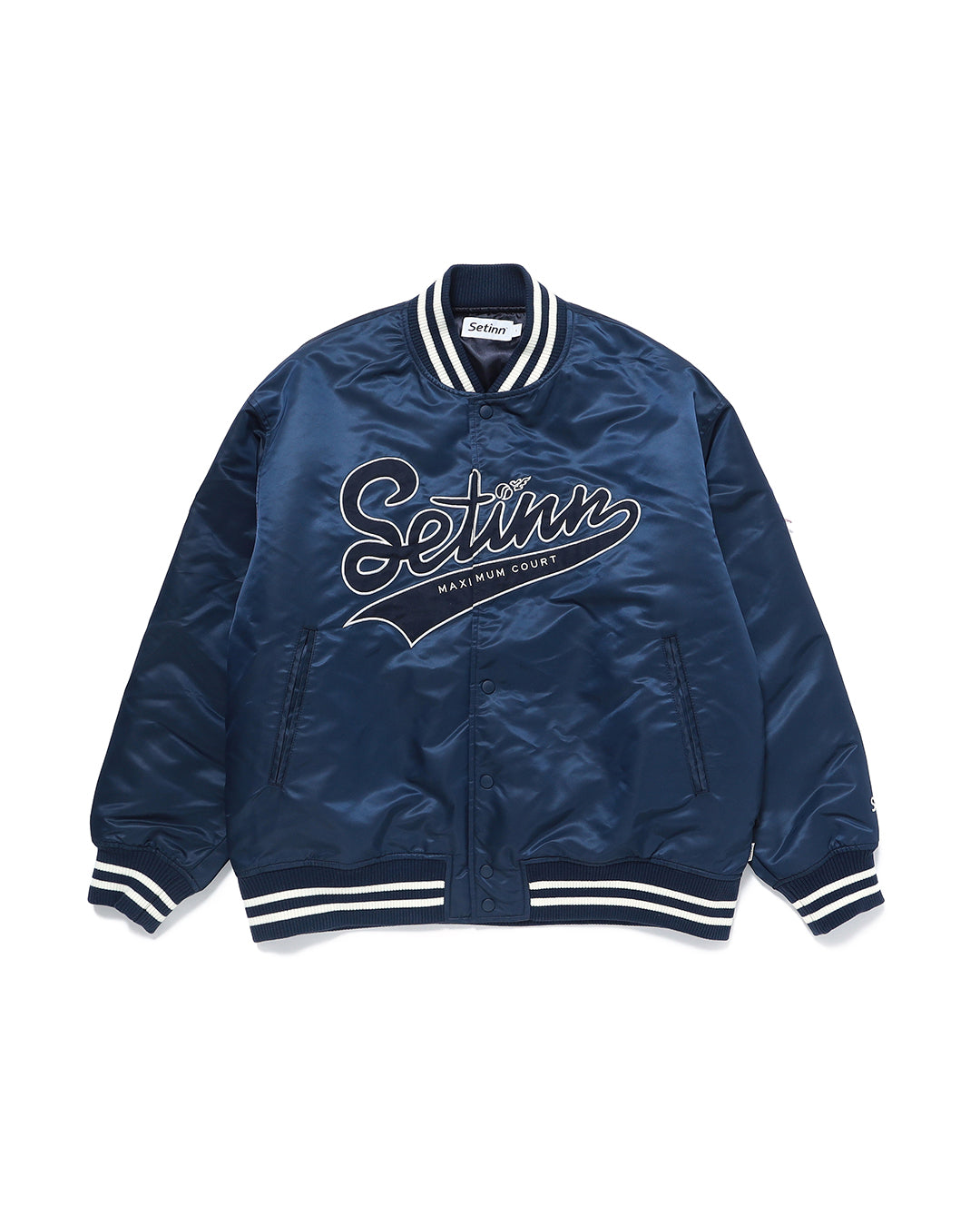 【SETINN】STADIUM JUMPER - NAVY