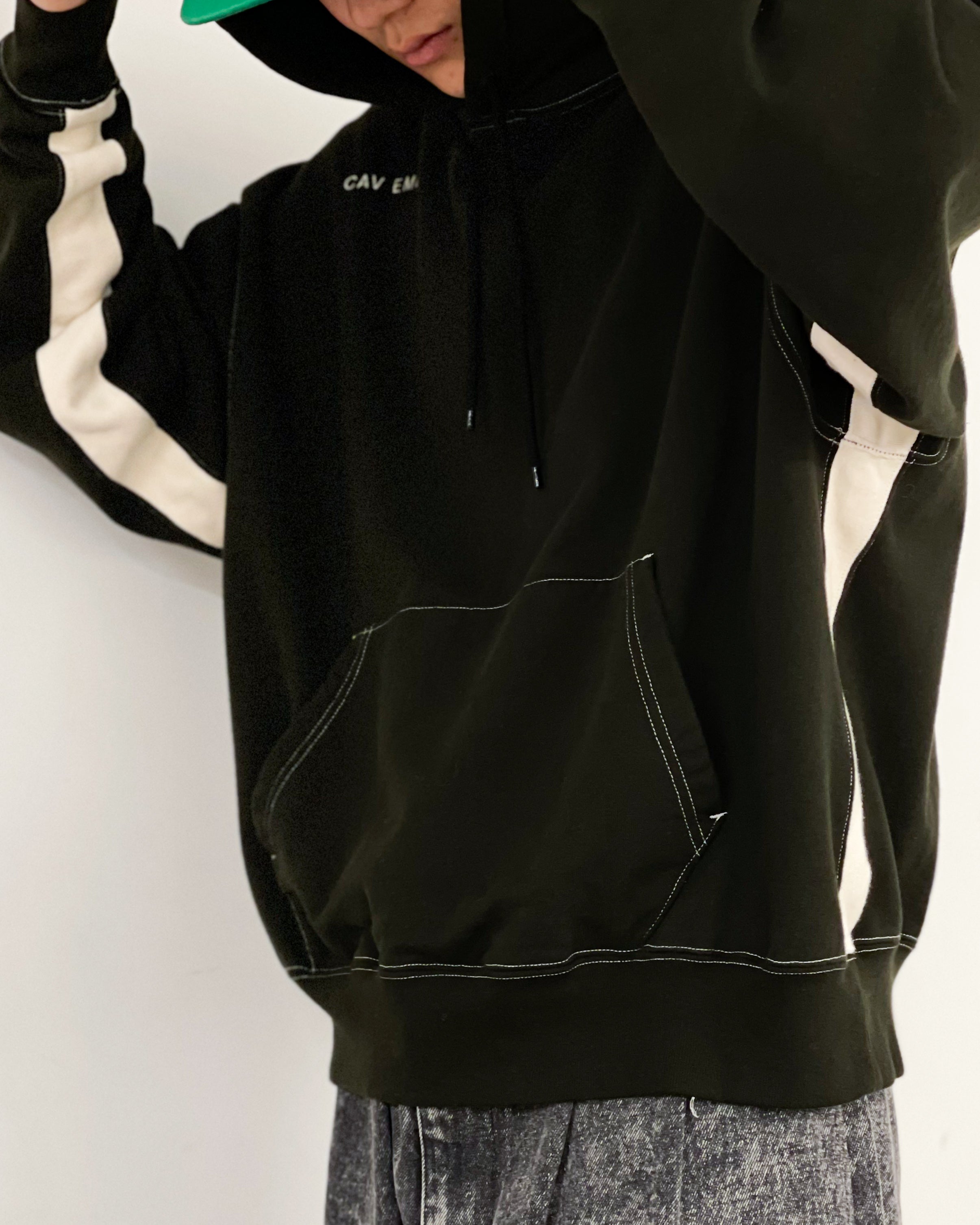 [CE] SOLID HEAVY HOODY #2 - BLACK