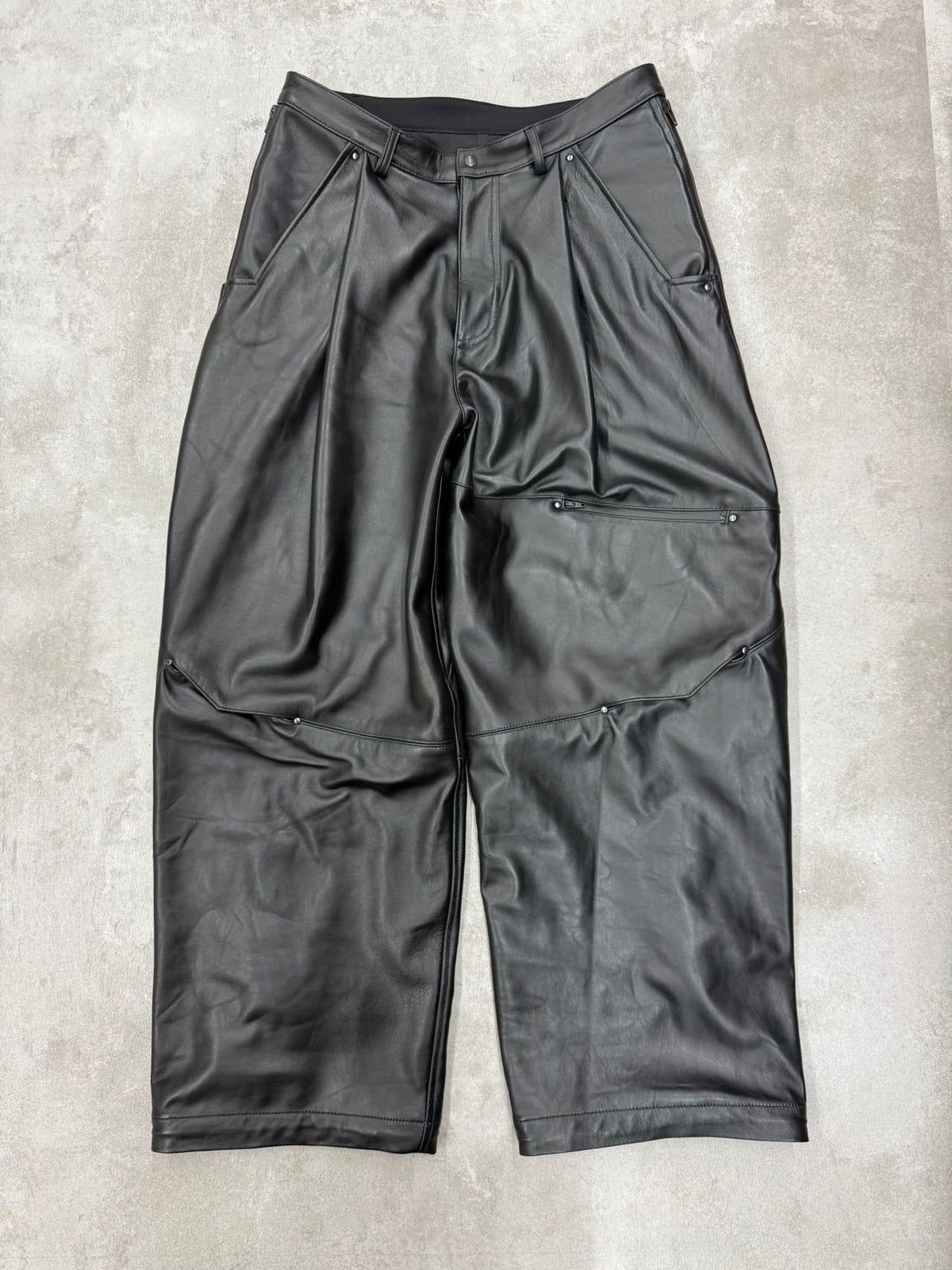 【PASTOR NOVA】DIAGONAL LEGACY PANTS Ⅲ - BLACK