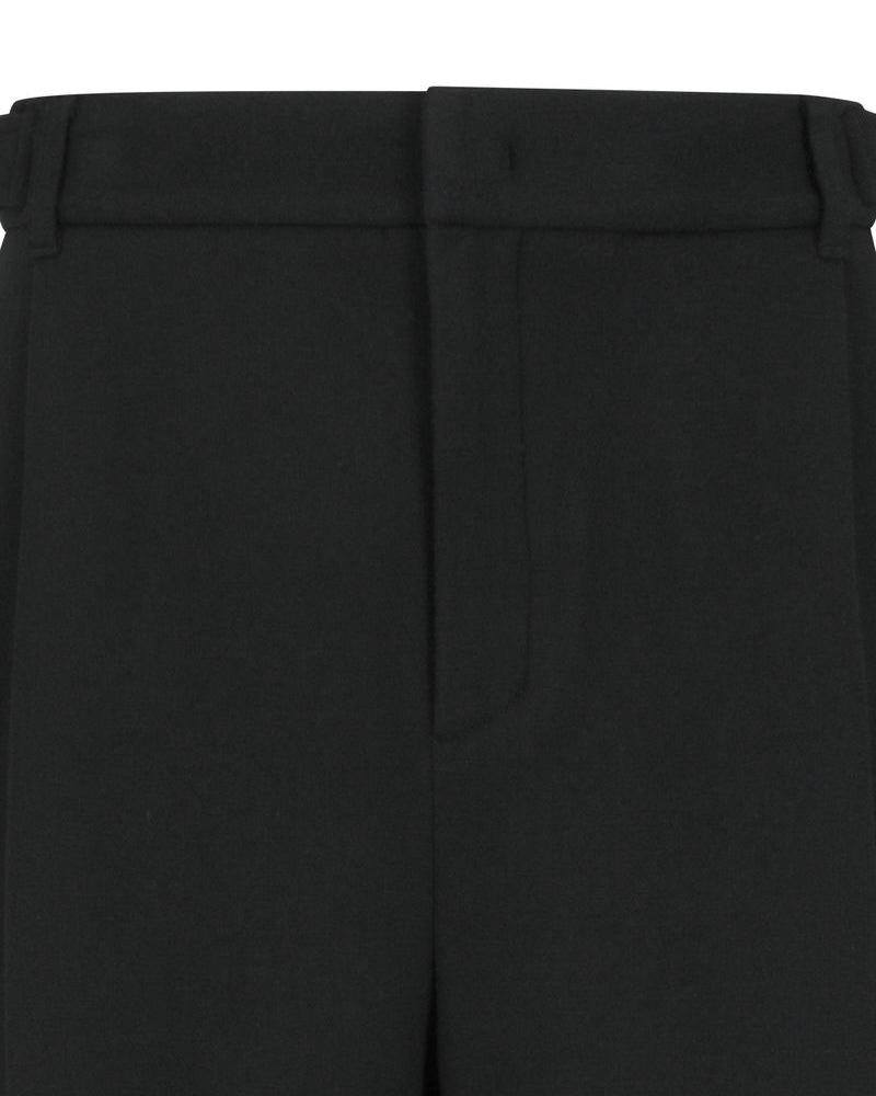AMOMENTO】WOOL MARTIN PANTS - BLACK