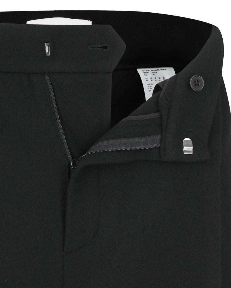 AMOMENTO】WOOL MARTIN PANTS - BLACK