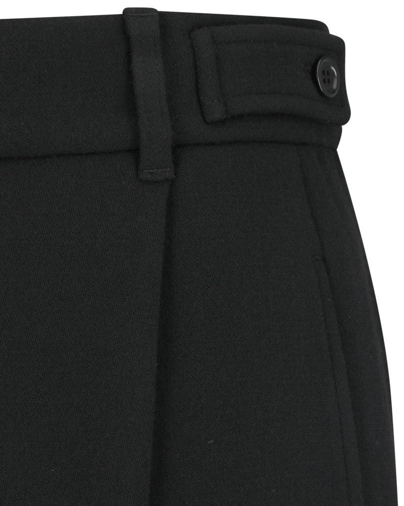 AMOMENTO】WOOL MARTIN PANTS - BLACK