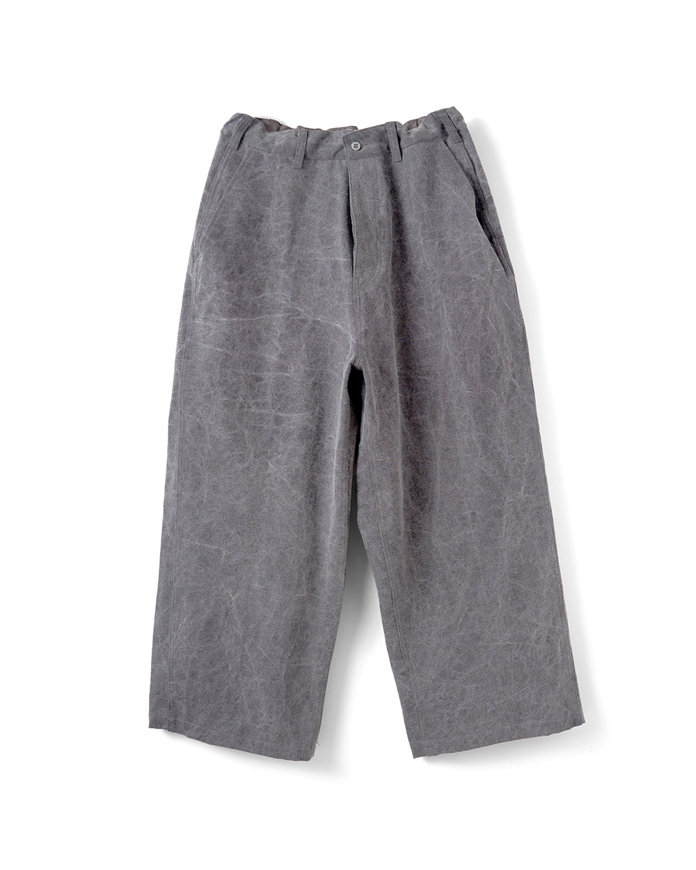 【REFOMED】FRESH MAN DUCK WIDE PANTS - GRAY