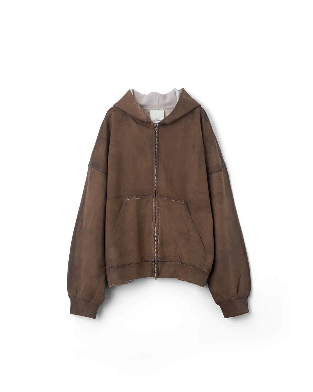 【REFOMED】PLASTERER HOODIE - BROWN