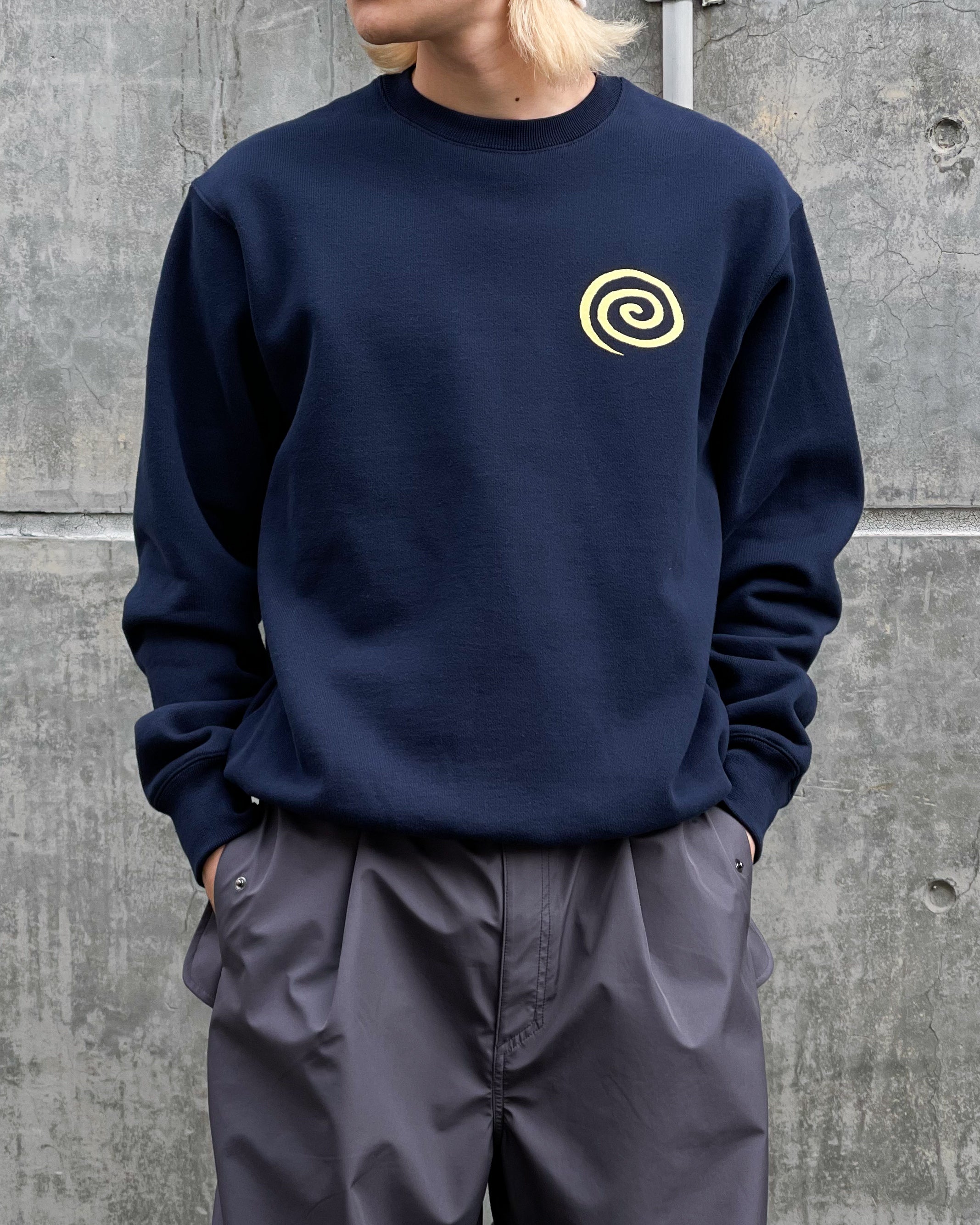 SOL】GURUGURU SWEATSHIRTS（PAN EXCLUSIVE）- NAVY