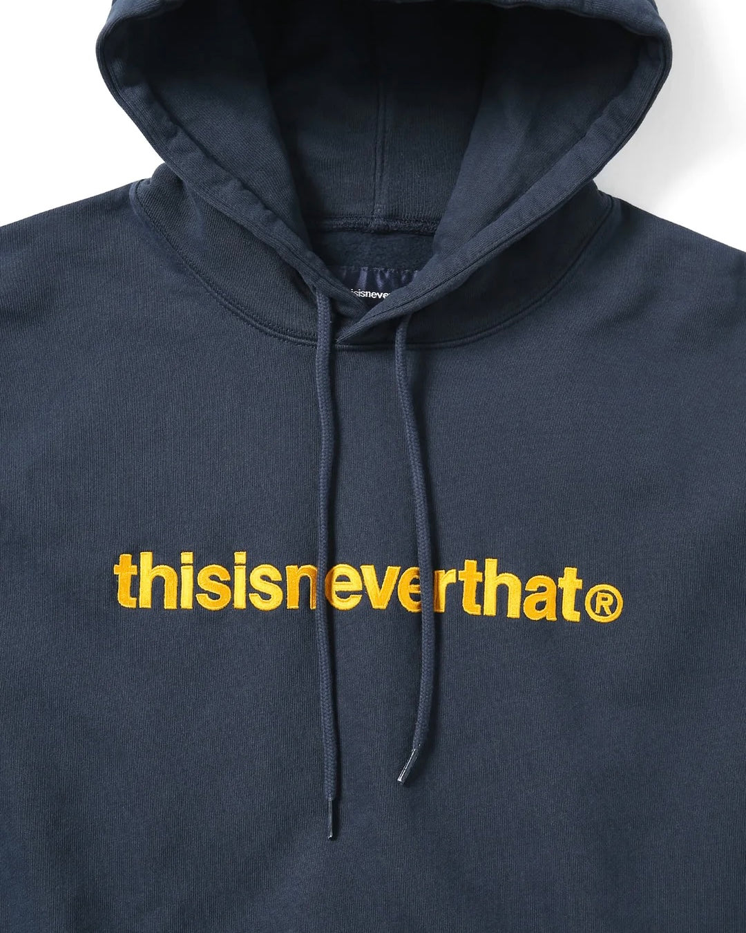 【THISISNEVERTHAT】T-LOGO HOODIE - NAVY