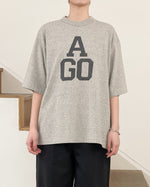 Load image into Gallery viewer, [blurhms ROOTSTOCK] CHIC-AGO 88/12 PRINT TEE WIDE - HEATHER GRAY
