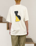 Load image into Gallery viewer, [blurhms ROOTSTOCK] b-ROOTSTOCK 88/12 PRINT TEE STANDARD - IVORY
