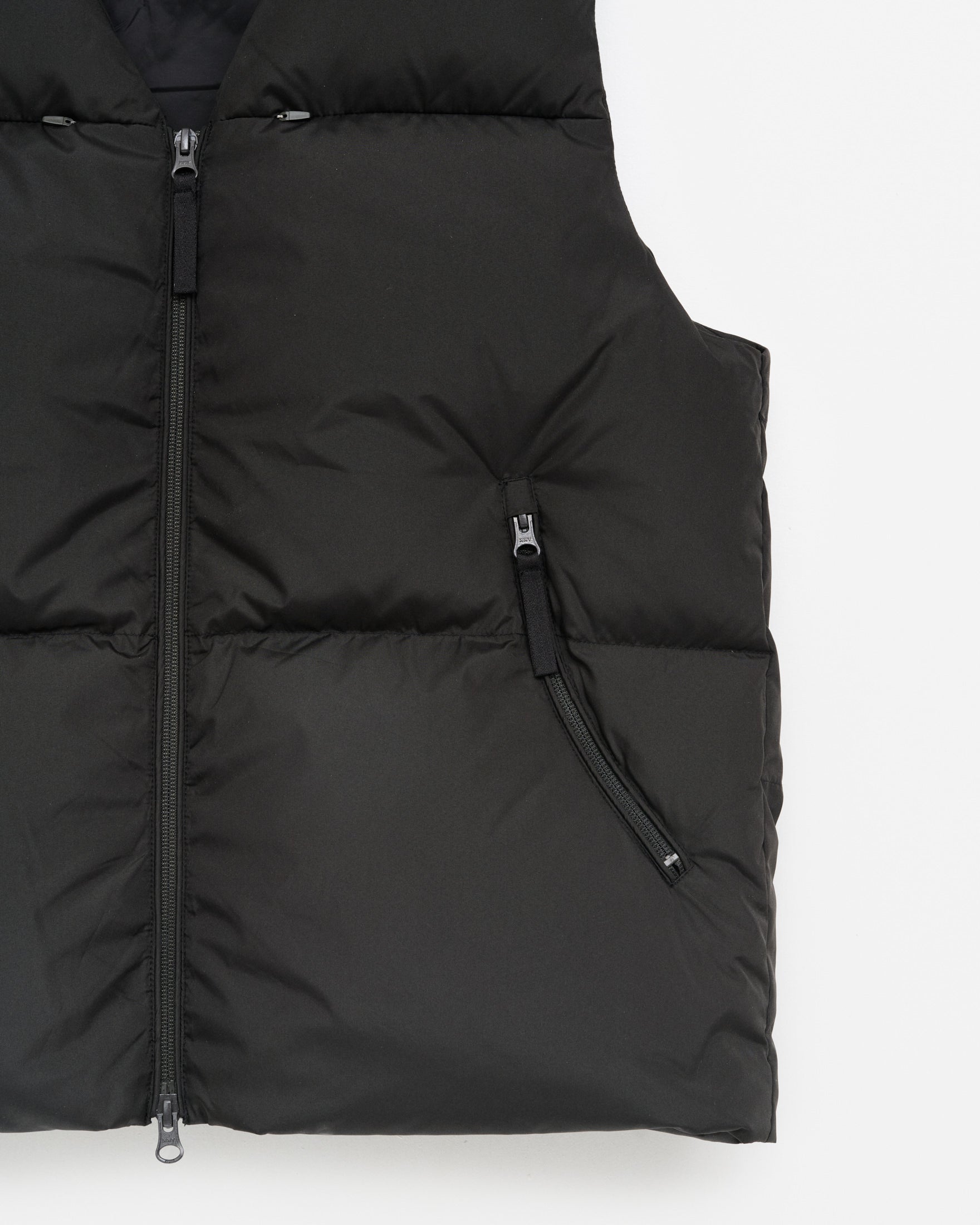 【HIKING PATROL】ELEMENT DOWN VEST - CHARCOAL BLACK