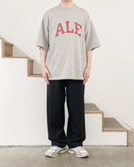 Load image into Gallery viewer, [blurhms ROOTSTOCK] ALE-Y 88/12 PRINT TEE WIDE - HEATHER GRAY
