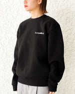 Load image into Gallery viewer, [THE HOTEL LOBBY ARCHIVES] SO GET IT OUTTA YOUR GODDAMN HEAD SWEATSHIRT - BLACK
