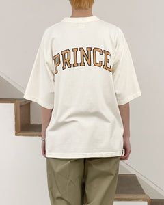 【blurhms ROOTSTOCK】NOT-PRINCE 88/12 PRINT TEE WIDE - IVORY