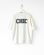 Load image into Gallery viewer, [blurhms ROOTSTOCK] CHIC-AGO 88/12 PRINT TEE WIDE - IVORY
