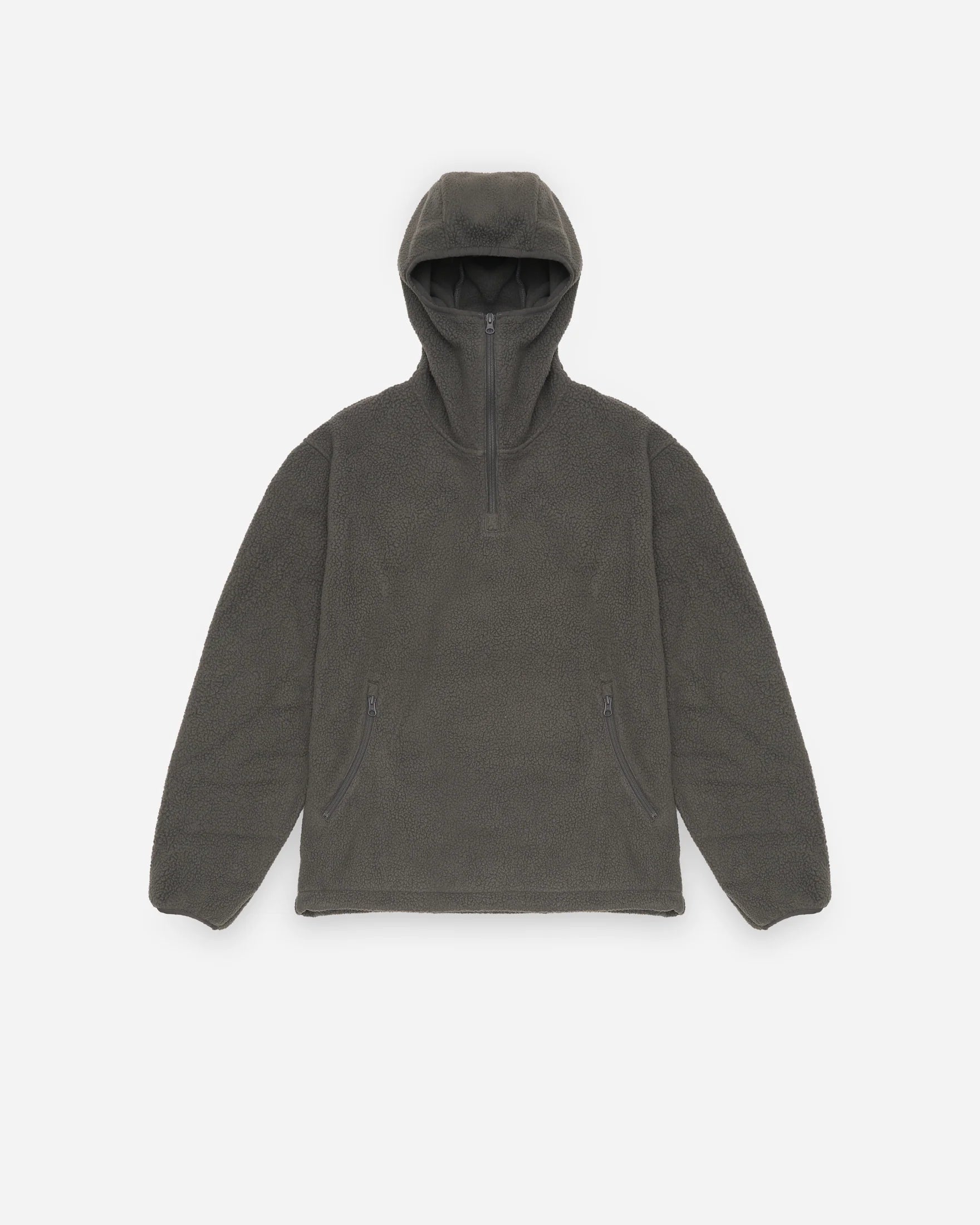 【HIKING PATROL】WAYPOINT FLEECE PULLOVER - CHARCOAL BLACK